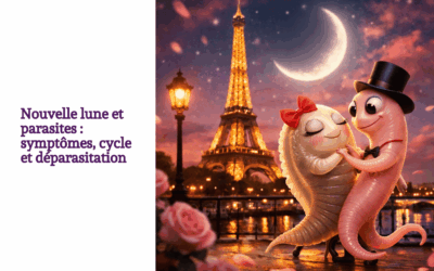 Nouvelle lune et parasites : symptômes, cycle et déparasitation
